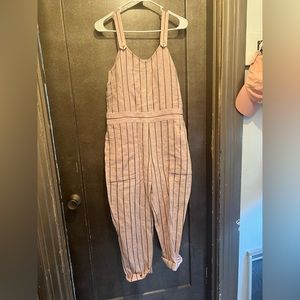 Pink Striped Rag & Bone Jumpsuit